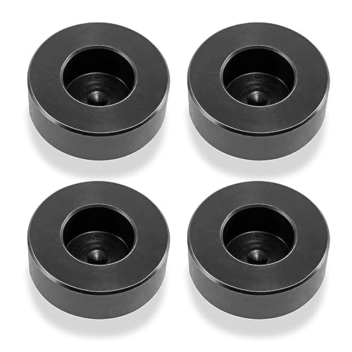 STAHLWERK Abstandhalter und Spannbolzen 44 x 15 mm stapelbar für Schweißtische mit D 22 Lochsystem - Praktisches 4er Set von STAHLWERK