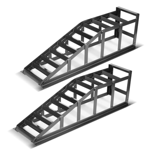STAHLWERK Auffahrrampe GT-14 ST 2er Set mit 2 Tonnen Tragkraft Auffahrbock | Auto-Rampe | Pkw-Rampe | Kfz-Bock STAHLWERK Auffahrrampe GT-14 ST 2er Set mit 2 Tonnen Tragkraft Auffahrbock | Auto-Rampe | Pkw-Rampe | Kfz-Bock von STAHLWERK