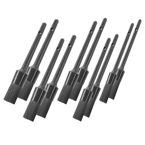 STAHLWERK Auto-Reinigungsbürsten 10er Set Autopflege-Pinsel | Detailing-Bürsten | Autowasch-Set | Universal-Bürsten zum Reinigen empfindlicher Oberflächen STAHLWERK Auto-Reinigungsbürsten 10er Set Autopflege-Pinsel | Detailing-Bürsten | Autowasch-Set | Universal-Bürsten zum Reinigen empfindlicher Oberflächen von STAHLWERK