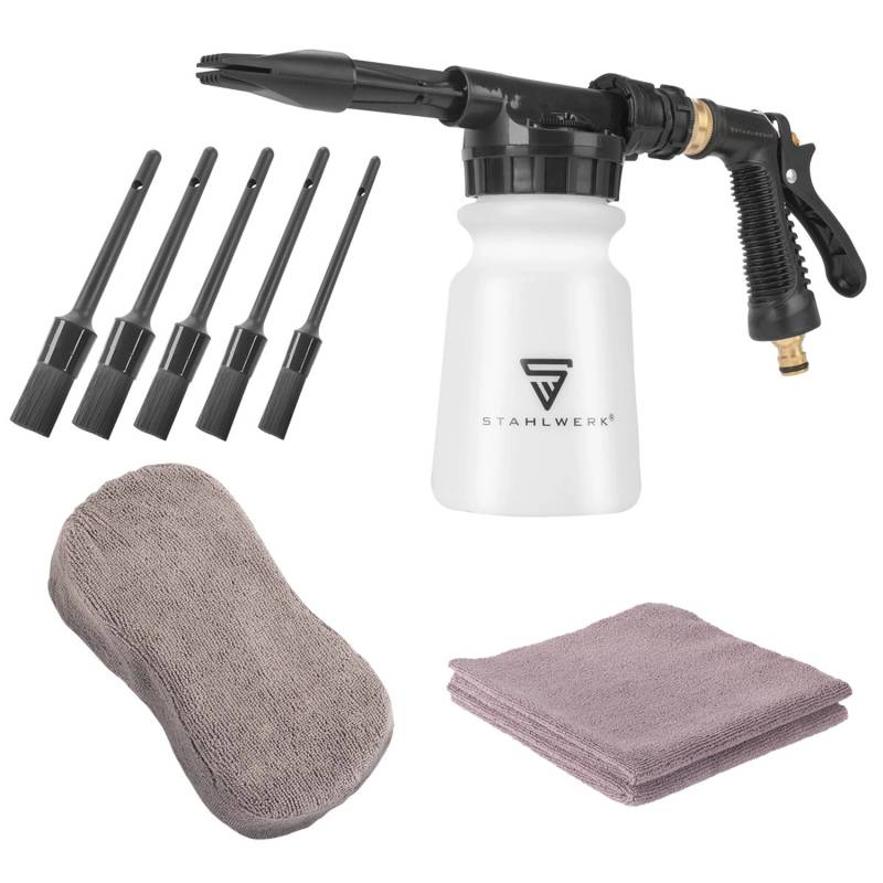 STAHLWERK Autowasch-Schaumspritzpistole RP-91 ST mit abnehmbarem Behälter STAHLWERK Autowasch-Schaumspritzpistole RP-91 ST mit abnehmbarem Behälter von STAHLWERK