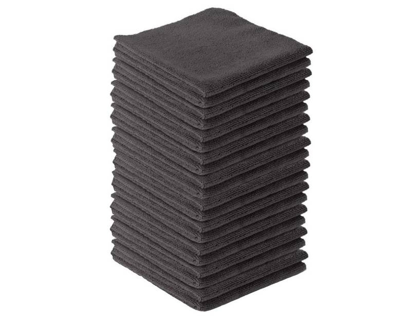 STAHLWERK Autowaschbürste Mikrofaser-Handtuch 20er Set 40 x 40 cm 300 gsm, (Set, 20-tlg., Set), saugstark, waschmaschinenfest, strapazierfähig und schnelltrocknend von STAHLWERK