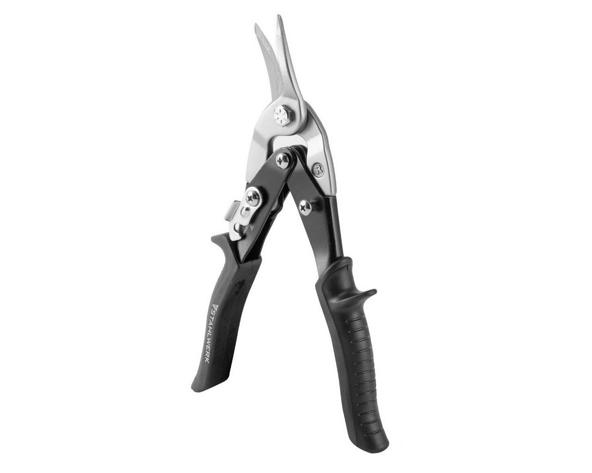 STAHLWERK Blechschere Robuste Profi-Blechschere rechtsschneidend, (Packung, 1-tlg), für Bleche bis 1,25 mm von STAHLWERK