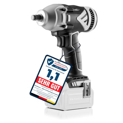 STAHLWERK Brushless Akku Drehschlagschrauber ADS-20 ST ohne Akku | 20 Volt-System | Schlagschrauber | Akkuschrauber | ECHTE 500 Nm Drehmoment | 1/2 Zoll Aufnahme | verschleißfreier Motor von STAHLWERK