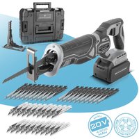 STAHLWERK Brushless-Akku-Säbelsäge mit 40 Ersatzblättern 20 x Holz, 20 x Metall STAHLWERK Brushless-Akku-Säbelsäge mit 40 Ersatzblättern 20 x Holz, 20 x Metall von STAHLWERK