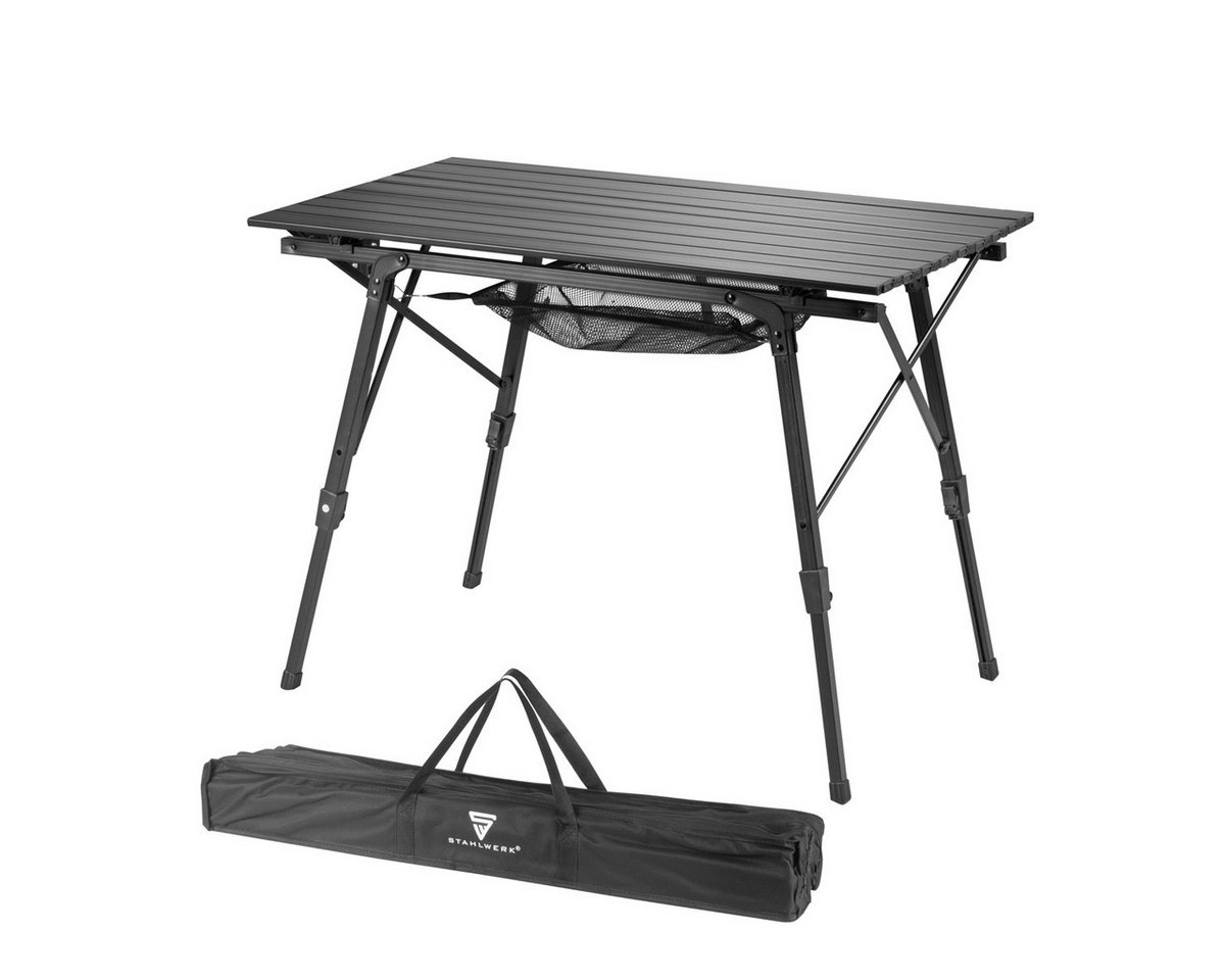 STAHLWERK Campingtisch Campingtisch CT-30 ST Faltbarer und (Packung, 1-St., 3 Tisch) von STAHLWERK