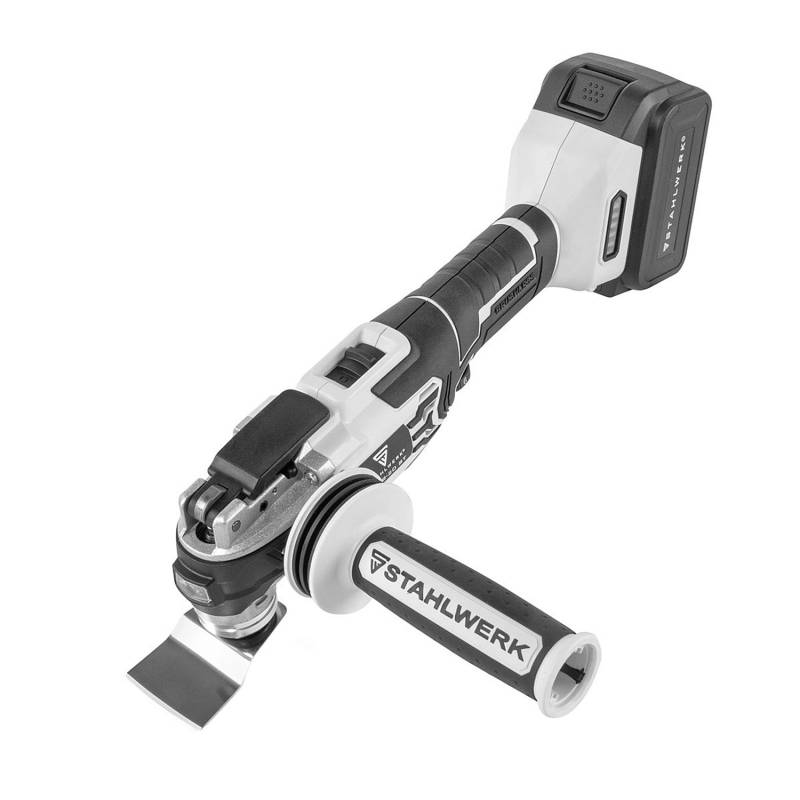 STAHLWERK Deltaschleifer Multicutter Akku Multifunktionswerkzeug 900 W Brushless von STAHLWERK