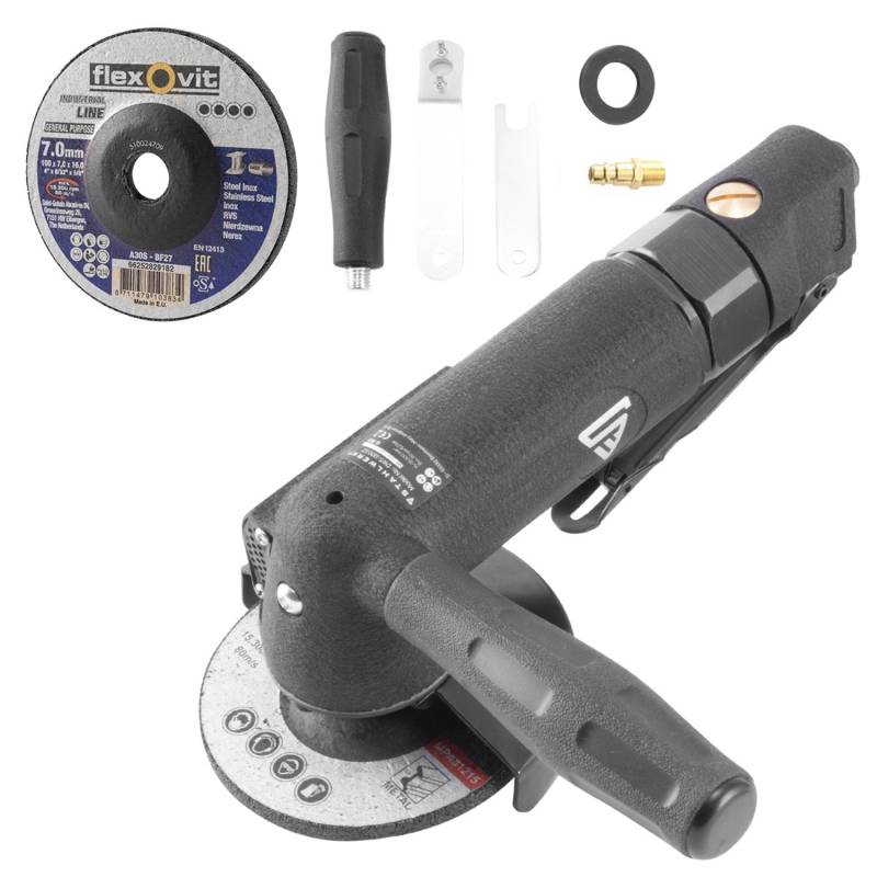 STAHLWERK Druckluft Winkelschleifer Dws-1100 St 11.000 U/Min Für 100 Mm STAHLWERK Druckluft Winkelschleifer Dws-1100 St 11.000 U/Min Für 100 Mm von STAHLWERK