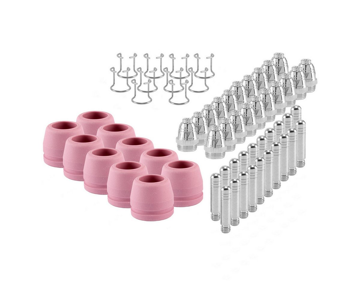 STAHLWERK Elektrowerkzeug-Set Verschleißteile Set für Plasmaschneidbrenner P-60, Set 60-teilig von STAHLWERK