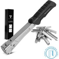 STAHLWERK Hammertacker Schlagtacker Handtacker Klammergerät + 1000 Klammern STAHLWERK Hammertacker Schlagtacker Handtacker Klammergerät + 1000 Klammern von STAHLWERK