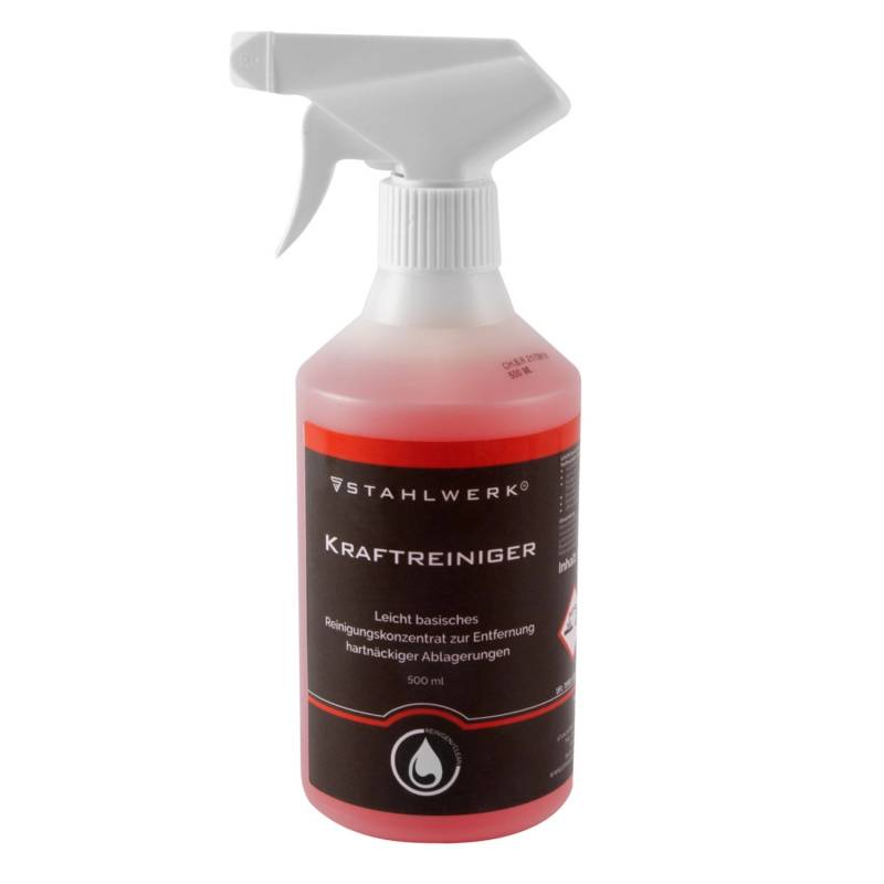 STAHLWERK Kraftreiniger und Reinigungskonzentrat 500 ml leicht basisch STAHLWERK basischer Kraftreiniger 500 ml einsetzbar im Haushalt von STAHLWERK