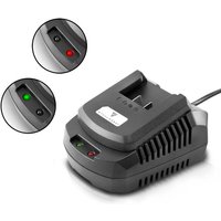 STAHLWERK Ladegerät Akku Schnellladegerät Charger 3 A Ladestrom 18 V 20 V Li-Ion von STAHLWERK