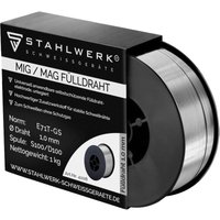 STAHLWERK MIG MAG Premium Fülldraht, 4108, E71T-GS, 1,0 mm, 1 kg von STAHLWERK