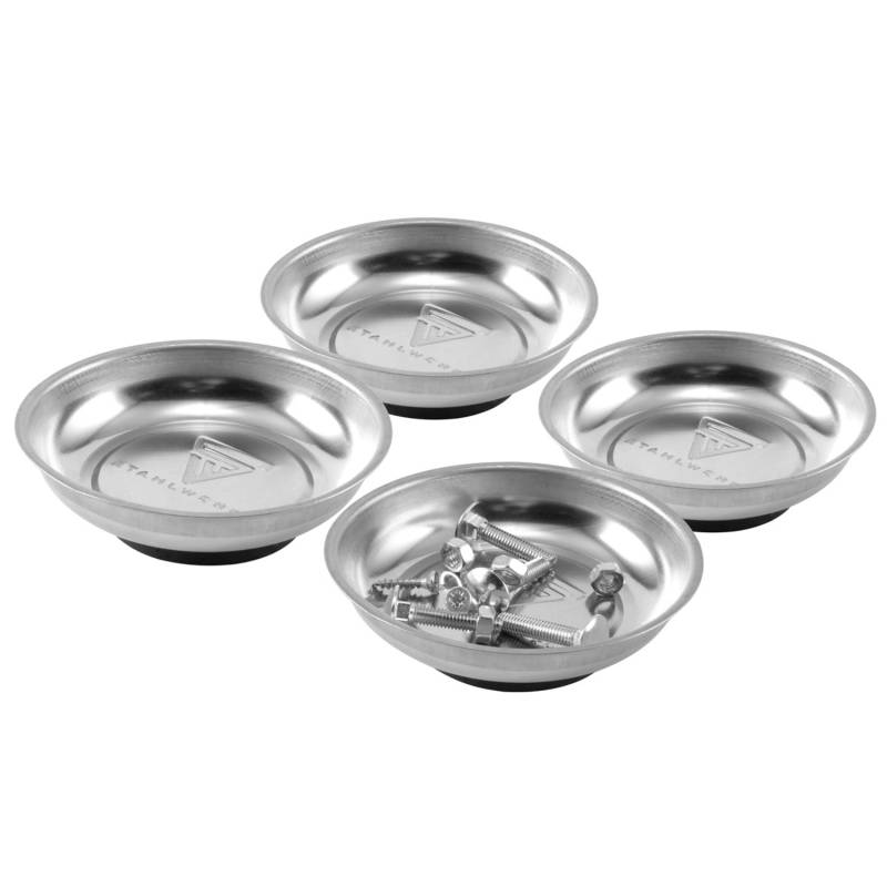 STAHLWERK Magnetschale 4 Zoll Aus Edelstahl Mit Starkem Magnet 4 Stück STAHLWERK Magnetschale 4 Zoll Aus Edelstahl Mit Starkem Magnet 4 Stück von STAHLWERK