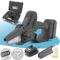 STAHLWERK Mini Akku Kettensäge Brushless Handkettensäge 2000mAh STAHLWERK Mini Akku Kettensäge Brushless Handkettensäge 2000mAh von STAHLWERK