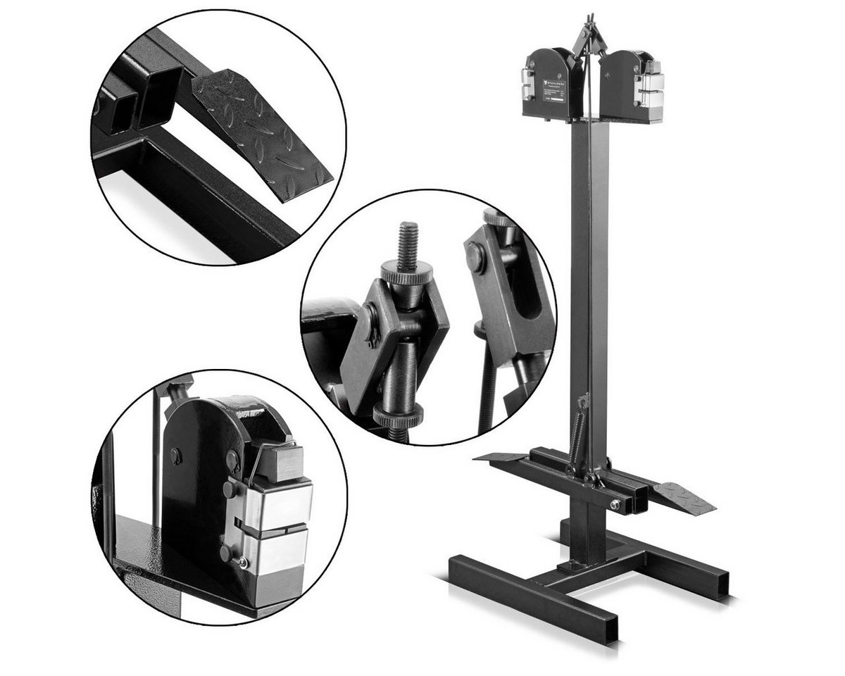 STAHLWERK Montagewerkzeug SG-1479 ST Stauchgerät und Streckgerät, B: 52 cm, L: 64 cm, (Packung, 3-tlg), für Bleche bis 1,2 mm Blechbiegen Stauchmaschine Streckmaschine von STAHLWERK