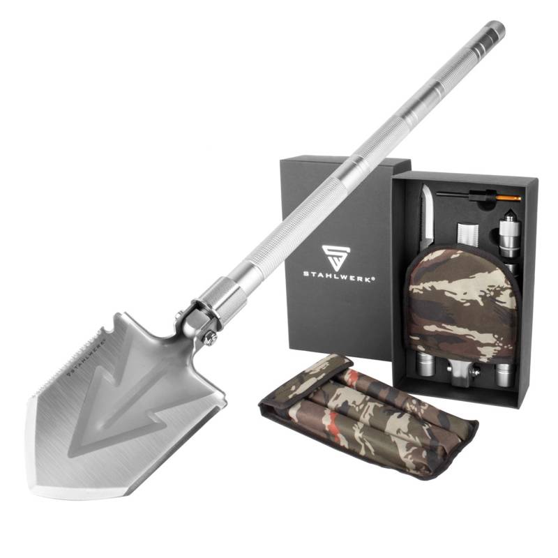 STAHLWERK Multitool Multifunktionswerkzeug Klappspaten Messer Säge Feuerstahl STAHLWERK Multitool Multifunktionswerkzeug Klappspaten Messer Säge Feuerstahl von STAHLWERK
