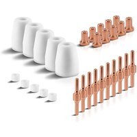 Stahlwerk - Verschleißteile Set 30 Teile für Plasmaschneider pt 31 Schneidzubehör von STAHLWERK