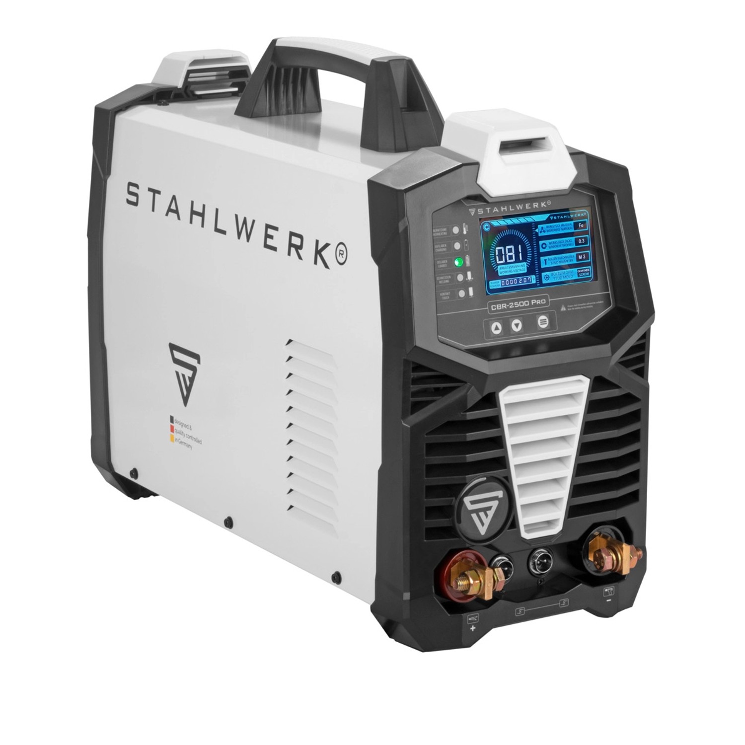 STAHLWERK Profi-Ausbeulspotter CBR-2500 Pro 2.500 J und 230 V Alu Smart Repair von STAHLWERK