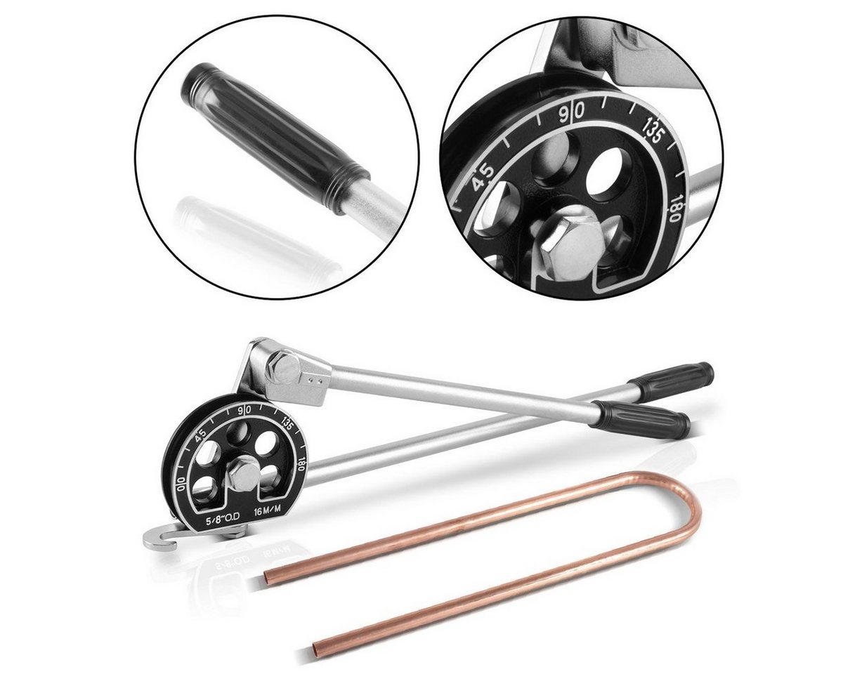 STAHLWERK Rohrbieger Handrohrbieger HTB-180 ST Rohrbieger, 180 °, (1-tlg), für bis zu 16 mm Rohren von STAHLWERK