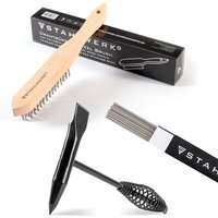 STAHLWERK Schweiß-Set mit Schlackehammer Drahtbürste 2 kg AWS E6013RR Elektroden von STAHLWERK