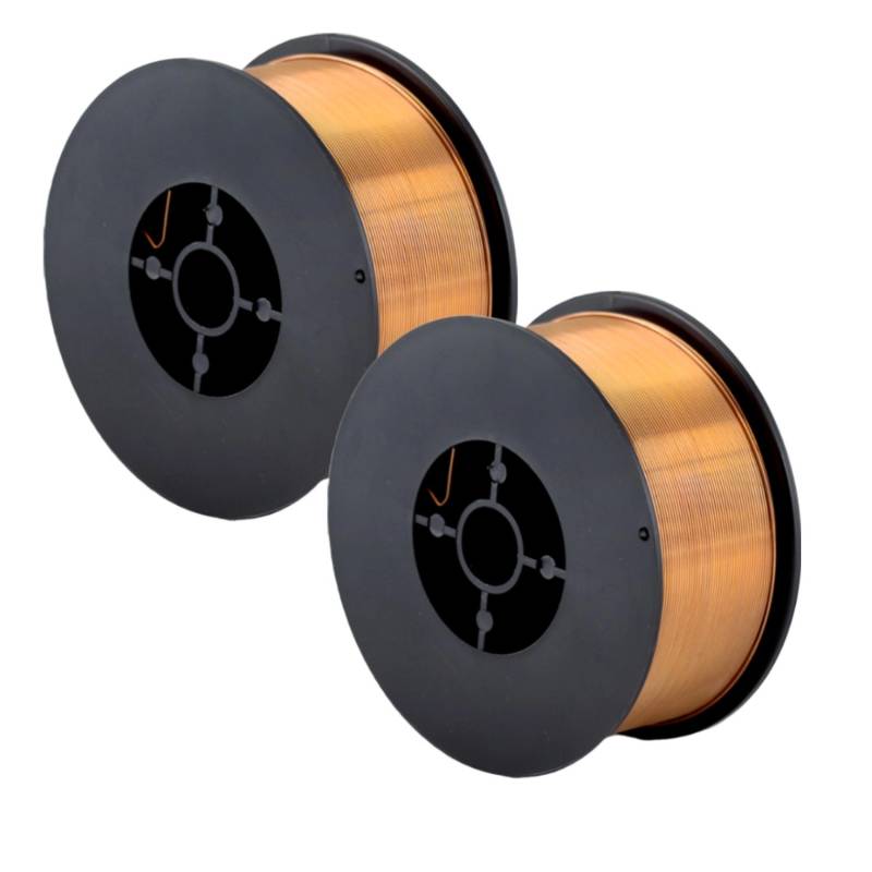 STAHLWERK Schweißdraht MIG MAG ER70S-6 SG2 Ø 0,6 mm S100/D100 2er-Set von STAHLWERK