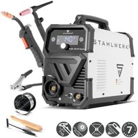 STAHLWERK Schweißgerät FLUX 140 ST Digital Lift TIG Starter Set mit 140 A von STAHLWERK