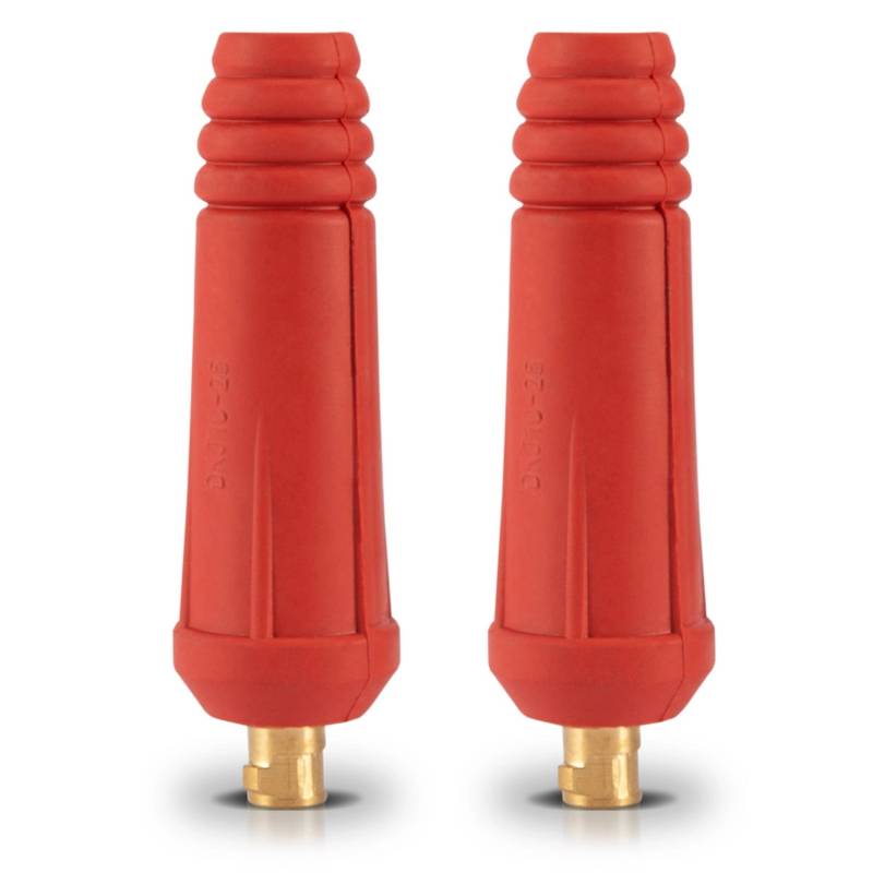 STAHLWERK Schweißkabelstecker 2er Set Messing 10-25 mm² bis 200 A 1584 von STAHLWERK