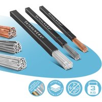 STAHLWERK Schweißstäbe Set ER70S-G3, ER307Si & ER4043Si5 2,5/2,4 x 500 mm je 1kg STAHLWERK Schweißstäbe Set ER70S-G3, ER307Si & ER4043Si5 2,5/2,4 x 500 mm je 1kg von STAHLWERK