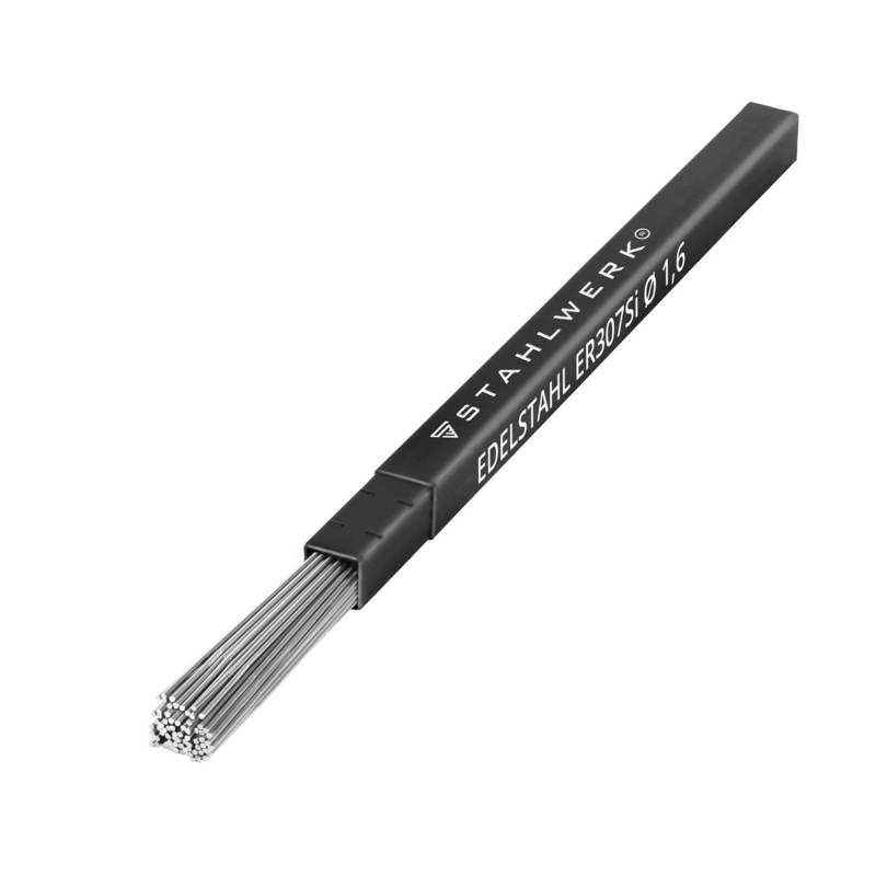 STAHLWERK Schweißstäbe WIG ER307Si Edelstahl hochlegiert  Ø 1,6 mm x 500 mm von STAHLWERK