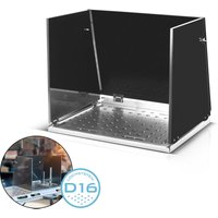 STAHLWERK Schweißtisch-Aufsatz SA-500 ST 500 x 400 mm mobile Schweißkabine von STAHLWERK