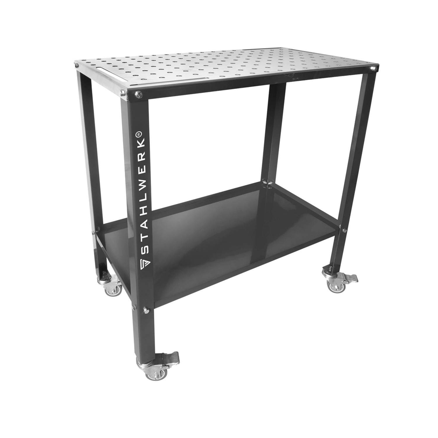 STAHLWERK Schweißtisch Wt-960 St 915 X 457 Mm Montagetisch Mit 200 Kg Tragkraft von STAHLWERK