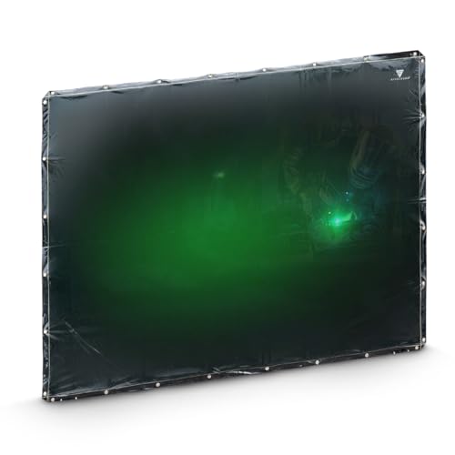 STAHLWERK Schweißvorhang - Schutzvorhang 240 x 180 cm, Flammhemmende Schweißschutzwand aus UV-resistentem Vinyl-Kunststoff, extra dunkel, Flammschutz geprüft nach DIN EN ISO 25980 STAHLWERK Schweißvorhang - Schutzvorhang 240 x 180 cm, Flammhemmende Schweißschutzwand aus UV-resistentem Vinyl-Kunststoff, extra dunkel, Flammschutz geprüft nach DIN EN ISO 25980 von STAHLWERK