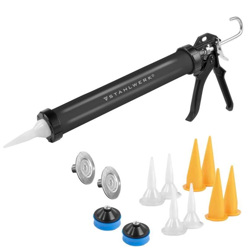STAHLWERK Silikonpistole Spb-600 St Mit 600 Ml Aus Aluminium Silikonpresse von STAHLWERK