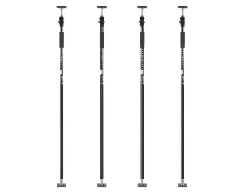 STAHLWERK Stützelement Montagestütze, Baustütze MH-290 ST 4er Set, Packung, 4-St., Set, Spannbereich von +45° bis -45° Grad von STAHLWERK