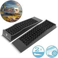 STAHLWERK Stufenkeil GT-13 ST 2er Set mit 3t Tragkraft Auffahrkeil Ausgleichkeil STAHLWERK Stufenkeil GT-13 ST 2er Set mit 3t Tragkraft Auffahrkeil Ausgleichkeil von STAHLWERK