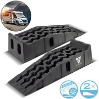 STAHLWERK Stufenkeil GT-15 ST 2er Set mit 6 t Tragkraft Auffahrkeil Unterlegkeil STAHLWERK Stufenkeil GT-15 ST 2er Set mit 6 t Tragkraft Auffahrkeil Unterlegkeil von STAHLWERK