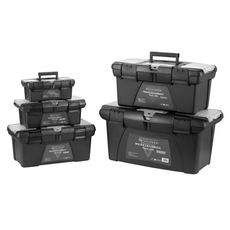 STAHLWERK Toolbox Set mit 5 Leeren Werkzeugkisten Modul System Werkzeugkasten STAHLWERK Toolbox Set mit 5 Leeren Werkzeugkisten Modul System Werkzeugkasten von STAHLWERK