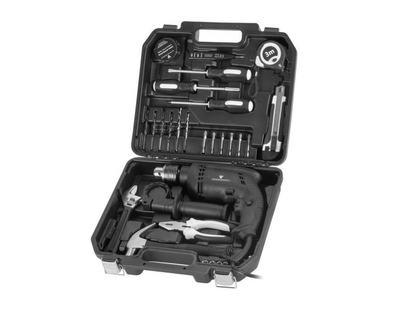 STAHLWERK Werkzeugset Heimwerker Set DTS-33 ST Werkzeugkoffer / Tool Box, (32-tlg), Werkzeugkasten mit 32-teiligem Werkzeug Set von STAHLWERK