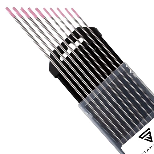 STAHLWERK Wolframelektroden/Schweißelektroden WX Pink 1,6 + 2,4 mm je 5 im praktischen 10er Set von STAHLWERK