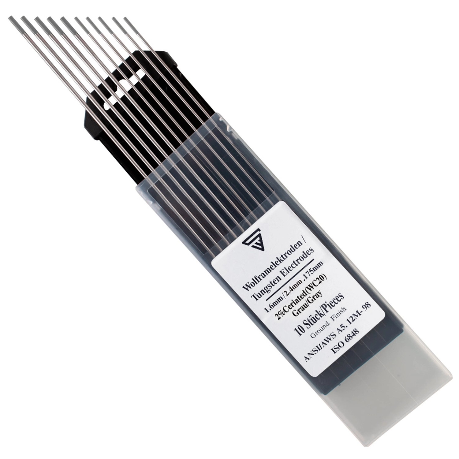 STAHLWERK Wolframelektroden Wc20 Grau Im Set - 5 X 1,6 mm + 5 X 2,4 Mm STAHLWERK Wolframelektroden Wc20 Grau Im Set - 5 X 1,6 mm + 5 X 2,4 Mm von STAHLWERK