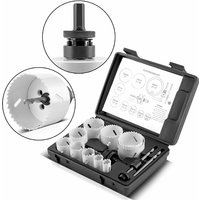 Stahlwerk - Lochsägen-Set LB-14 st 14 Teile zum Bohren von runden Einlässen von STAHLWERK
