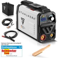 Schweißgerät arc 200 md igbt mma e Hand Inverter Single-Board 200 a - weiß - Stahlwerk von STAHLWERK