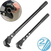 Stahlwerk - Zangenschlüssel Set 450/600 mm (18'/24') Selbstjustierende Rohrzange von STAHLWERK