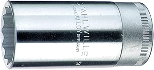 Stahlwille 51 30 Steckschlüsseleinsatz, 30 mm, Silber von STAHLWILLE