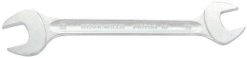 STAHLWILLE Nr. 10 Doppelmaulschlüssel MOTOR Schlüsselweite 21 x 23 mm L.250 mm metrisch, Chrome-Alloy-Steel, verchromt STAHLWILLE Nr. 10 Doppelmaulschlüssel MOTOR Schlüsselweite 21 x 23 mm L.250 mm metrisch, Chrome-Alloy-Steel, verchromt von STAHLWILLE