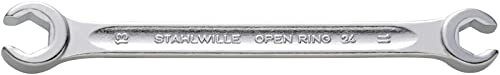 Stahlwille Doppelringschlüssel offen 10 x11 mm von STAHLWILLE