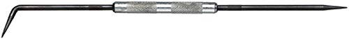 STAHLWILLE 12321 Reißnadel aus Hartmetall mit 90° gebogener Spitze | zum anreiße an schwer zugänglichen Stellen | Länge 250 mm von STAHLWILLE