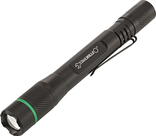 STAHLWILLE 13136 SL 850 | wiederaufladbare LED Taschenlampe Stiftleuchte | bis 850 lm, Gehäuse aus widerstandsfähigem Aluminium | 3 h Leuchtdauer von STAHLWILLE
