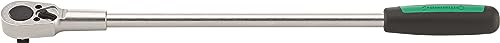 STAHLWILLE 532/1 | extrem robuste 1/2“ Ratsche mit 2K-Griff | Länge 497 mm, für mehr Drehmoment l Made in Germany von STAHLWILLE