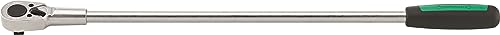 STAHLWILLE 532/2 | extrem robuste 1/2“ Ratsche mit 2K-Griff | Länge 612 mm, für mehr Drehmoment l Made in Germany von STAHLWILLE